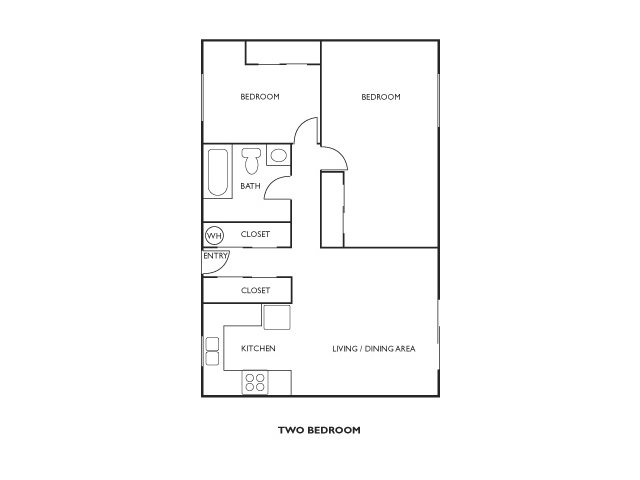 2BR/1BA - College Manor