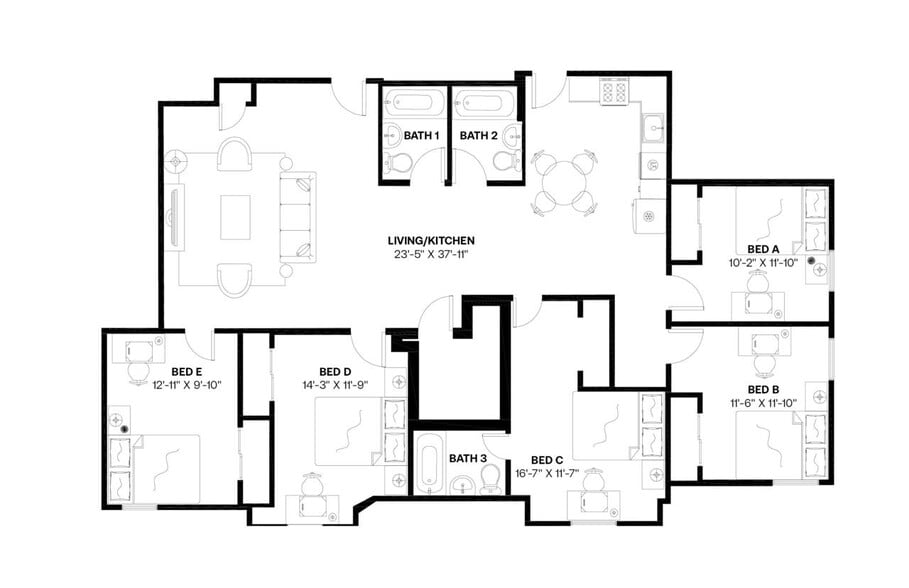 Building Photo - Room in Shared 5 bed/3 bath home