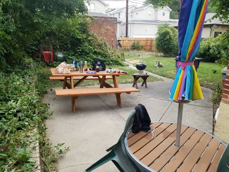 Back yard - 521 Harrison St