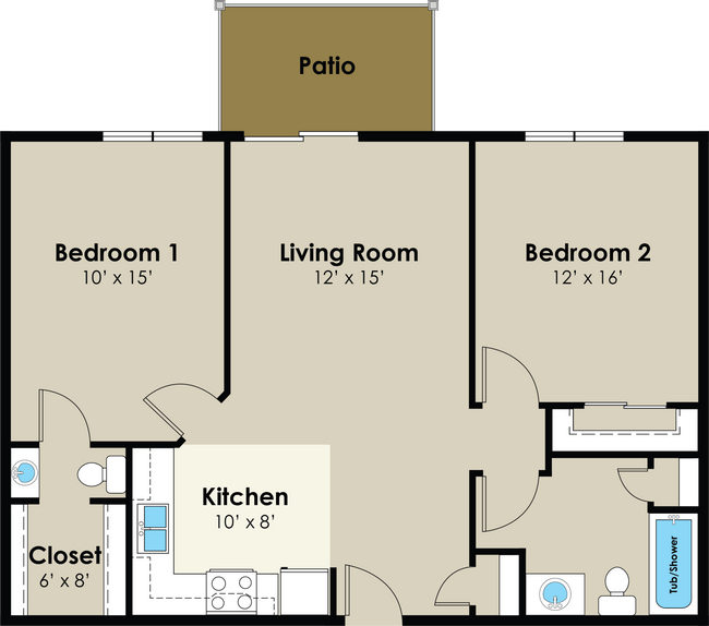 Floorplan - South Oak
