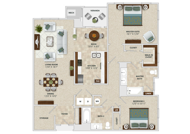 Floorplan - Siena Luxury Residences