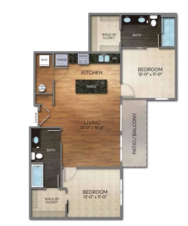 Floorplan - Statehouse Highline on 9th