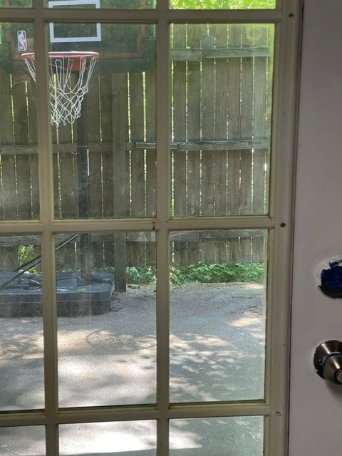 Enclosed patio area off lower level bedroom - 1135 Breckenridge Dr