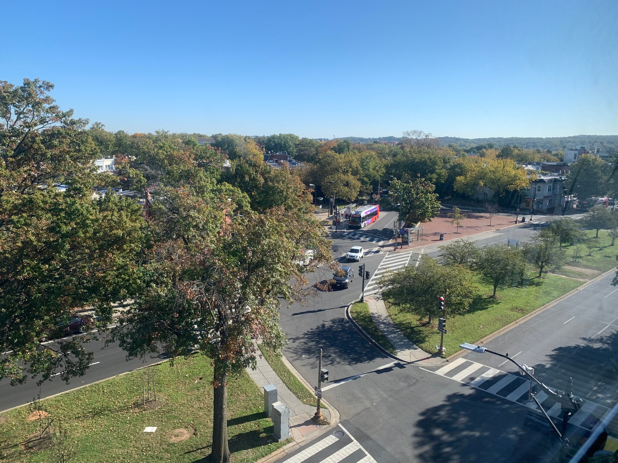 Landscape view from the living room - 1391 Pennsylvania Ave SE