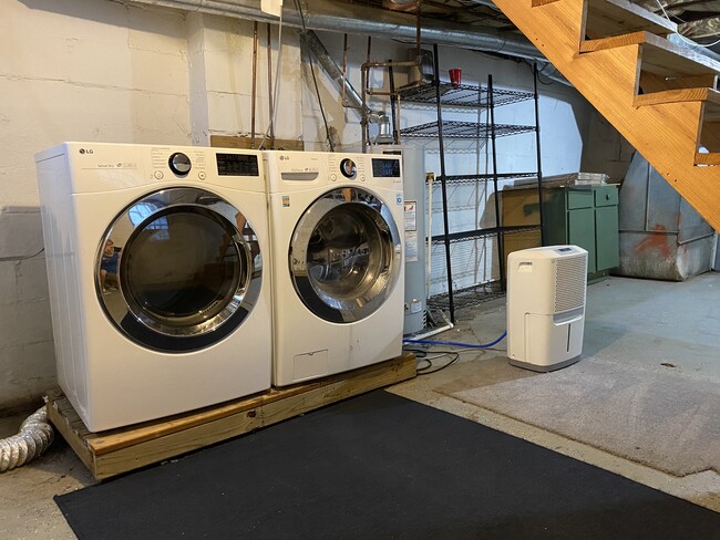 Laundry in basement (in unit- not shared) - 2609 Medary Ave