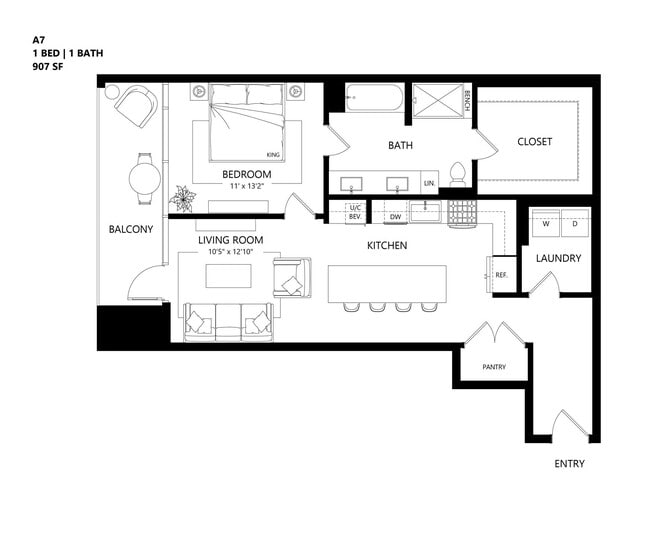 Floorplan - Bosque Residences
