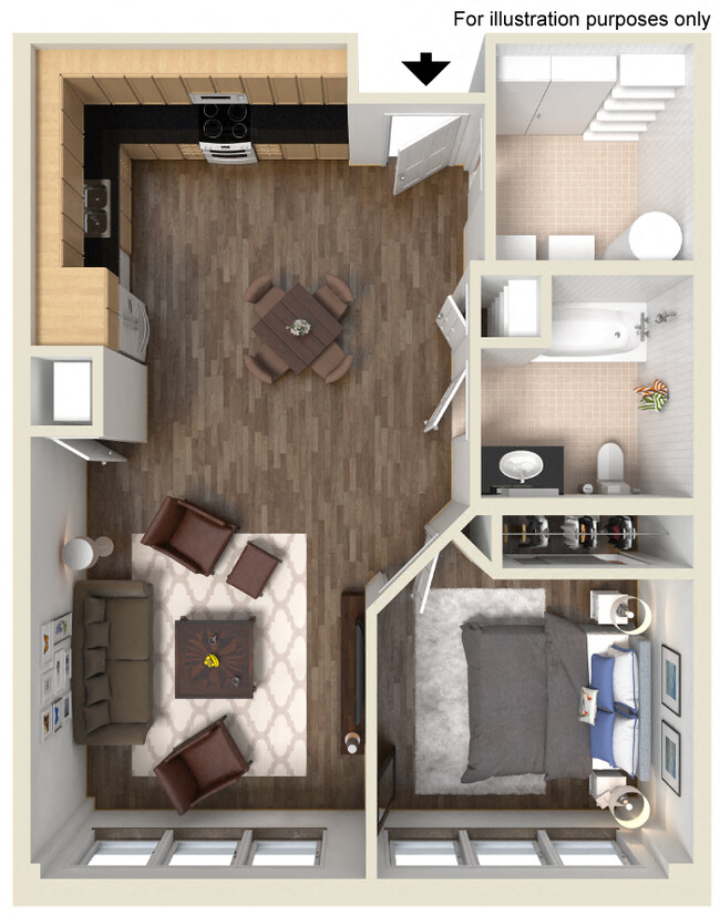 Floorplan - Legends Park Apartments