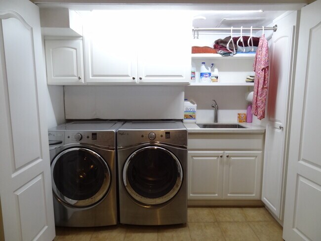 Laundry closet (in main house) - 456 S Spalding Dr