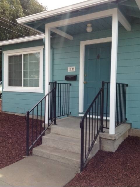 Front of Duplex - 1195 Santa Ana St