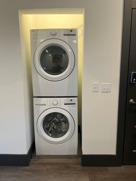 In unit laundry will have a door. - 728 E McMillan St