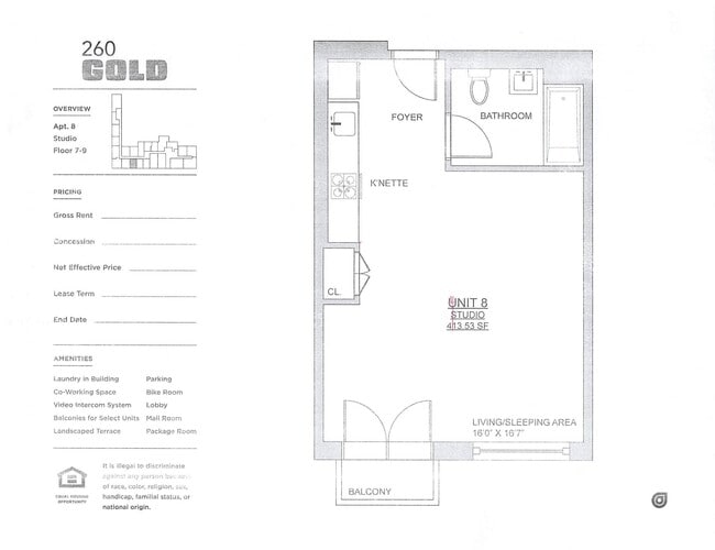 Floorplan - 260 Gold