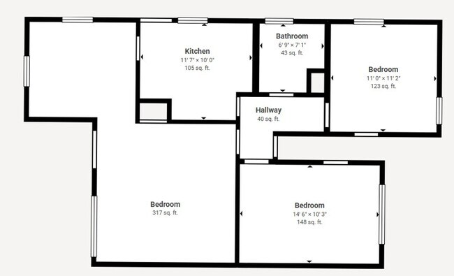 Building Photo - 1032 N Evergreen St