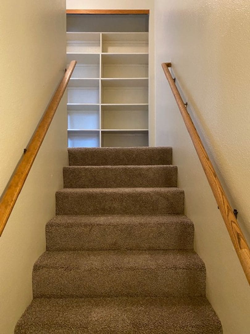 Staircase and Storage - 329 Bessie St