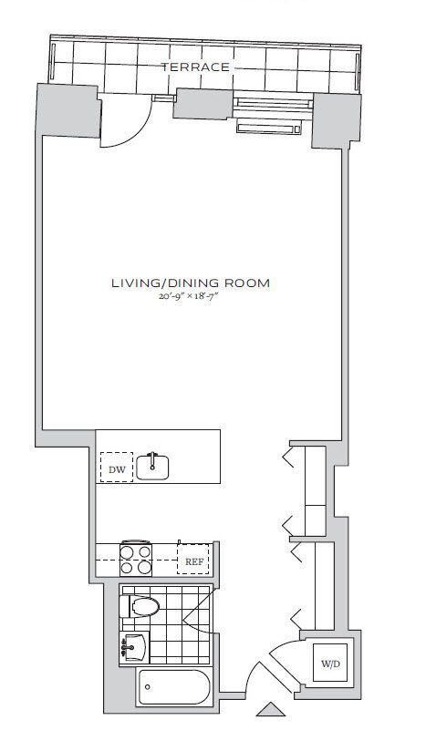 Floorplan - 70 Pine Apartments