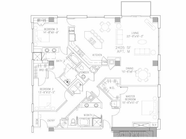 Floorplan - The Fountains at Memorial City