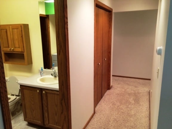 Half bath and Laundry area centrally located - 1105 W North Water St