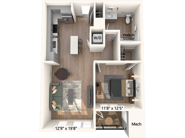 Floorplan - Kanso Milford