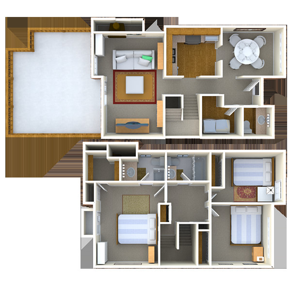 Floorplan - The Habitat Apartments