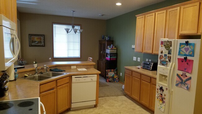 Kitchen & Dining Room - 17195 Monroe Drive NW