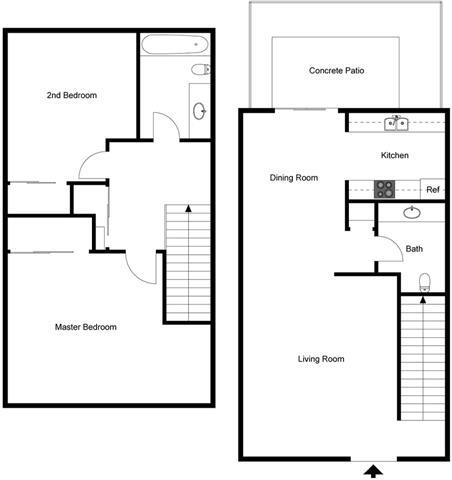 Floorplan - Casa Monterey Apartments
