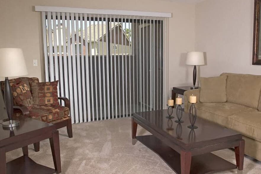 Spacious living rooms - Belmont Apartment Homes