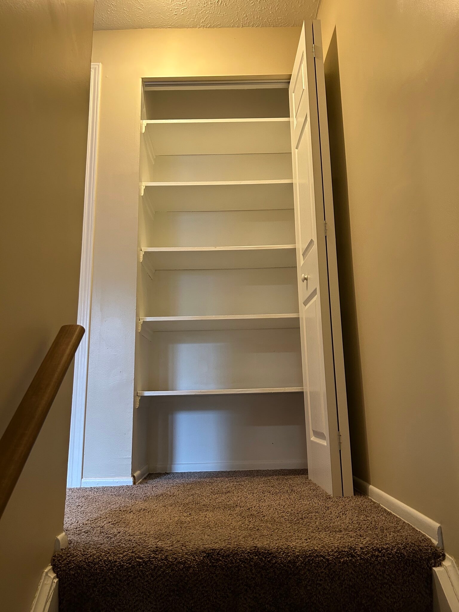 Upstairs Linen Closet - 406 Hickory Cir