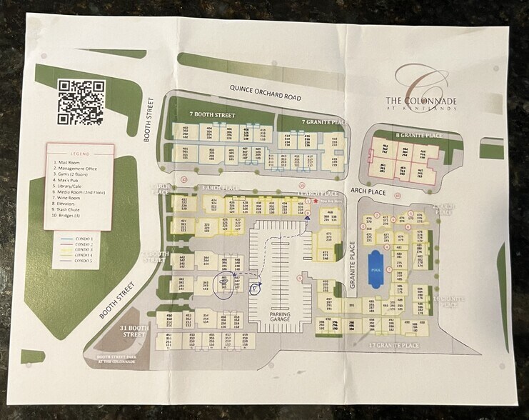 Map of Colonnade - 27 Booth St