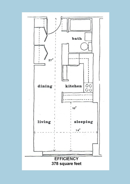 Floorplan - South Mall Towers