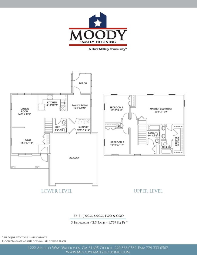 Floorplan - Moody Family Housing