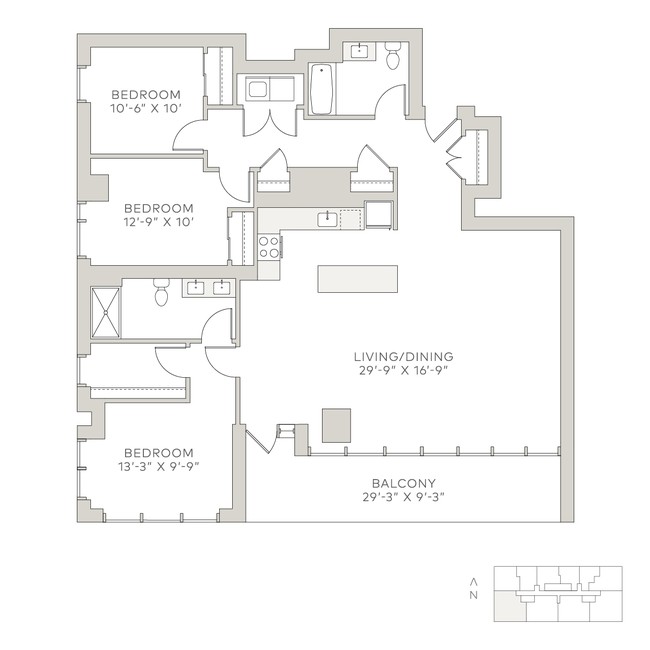 Floorplan - Solstice on the Park