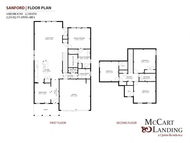 Floorplan - Quinn Residences at McCart Landing