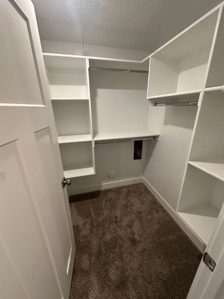 master bedroom closet - 1088 S High Ridge Rd
