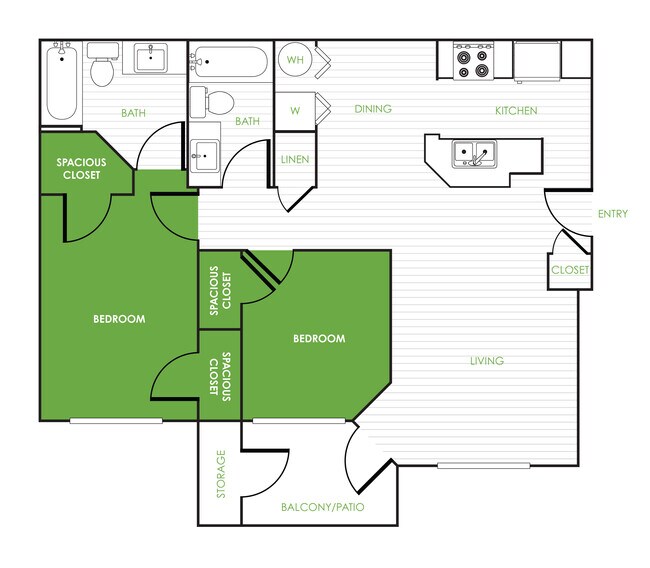 B1-967sqft - The Homes of Mountain Creek