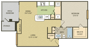 Floorplan - The Glen at Highpoint