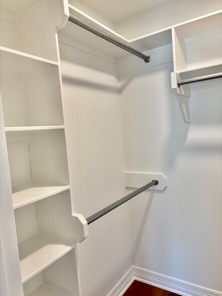 closet for bedroom 2 and 3 - 402 Lake Lamond Rd
