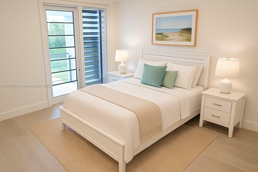 2nd bedroom (staged) - 575 Crandon Blvd