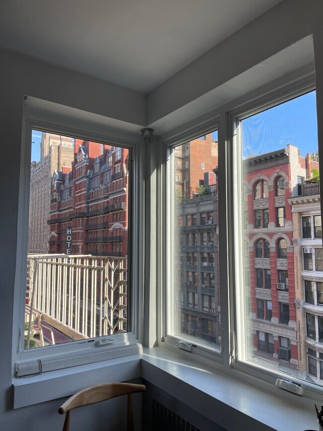 Bedroom - Updated windows - 255 W 23rd St