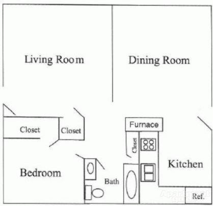 The Arboretum Floorplan - Bella Vista Apartments