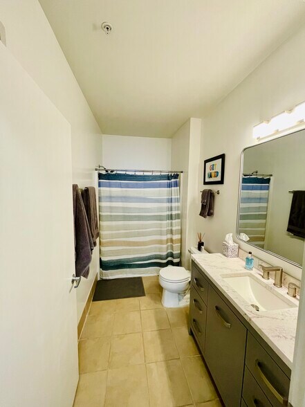 Primary en suite bathroom - 4500 Chicago Ave