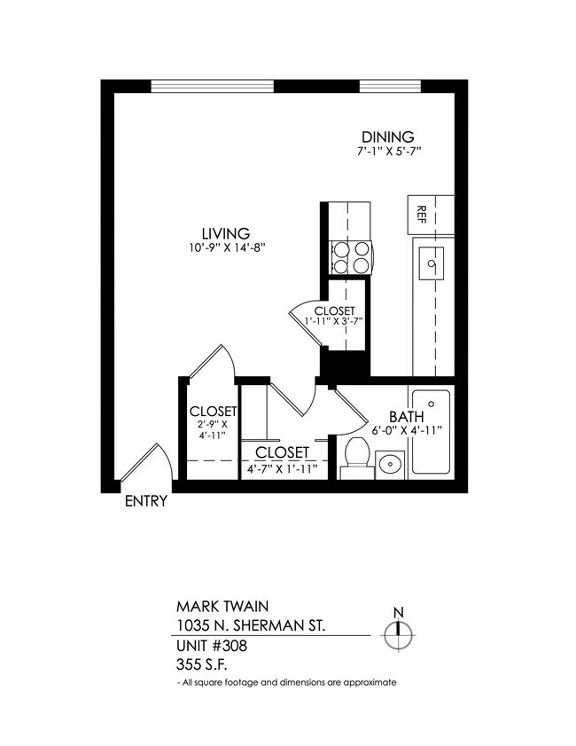 Floorplan - Mark Twain
