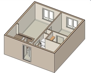 1 Bedrooms - Westview Gardens