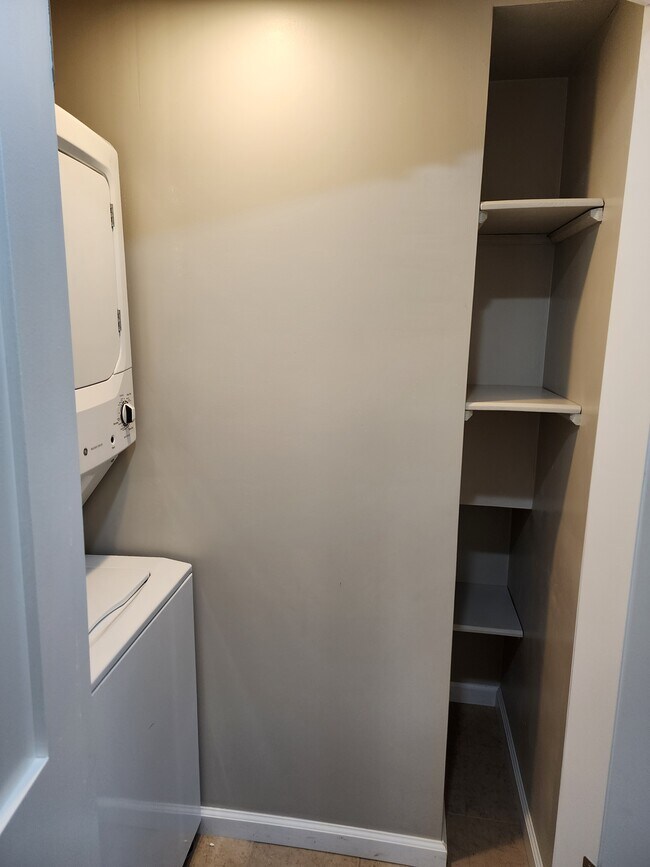 Laundry room storage - 100 Manning Pl