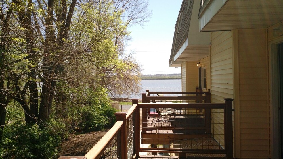 view from deck - 14711 N River Beach Dr