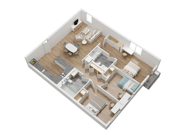 Interior Photo - 4000 Mont Clair Apartments