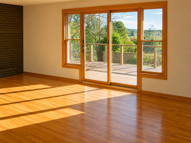 Living Room and Deck - 107 Rocky Hill Rd