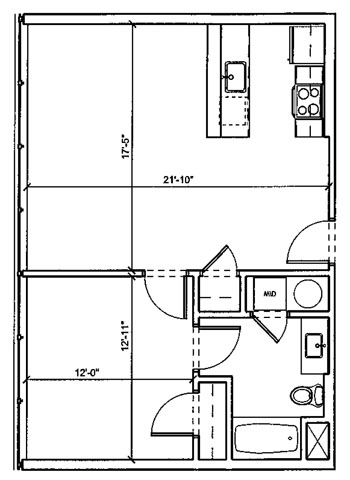 Floorplan - 2040 Market