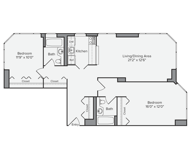 Floorplan - Avalon Midtown West