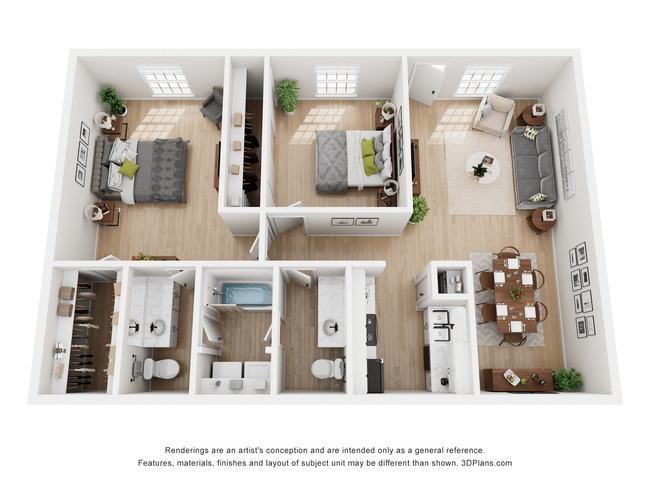 Floorplan - Dwell @ 1600 - College Station