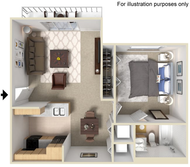 Floorplan - Crossings at University