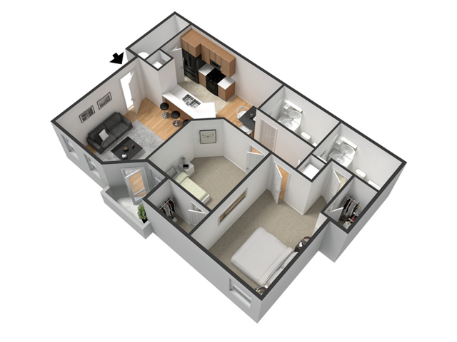 Greenwich Floorplan - Tinsley Place